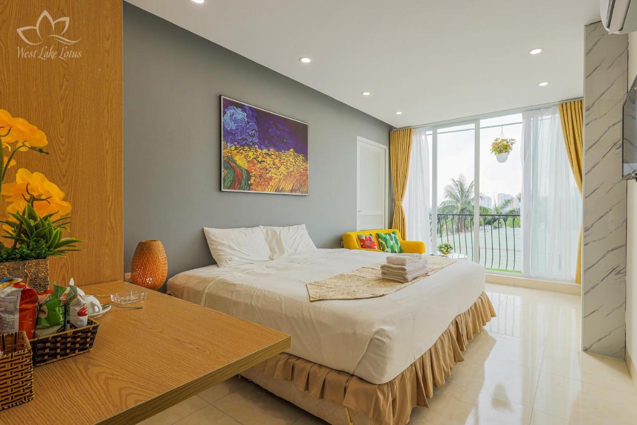 The Lakeview - West Lake Lotus Apartments Hanoi Exterior photo