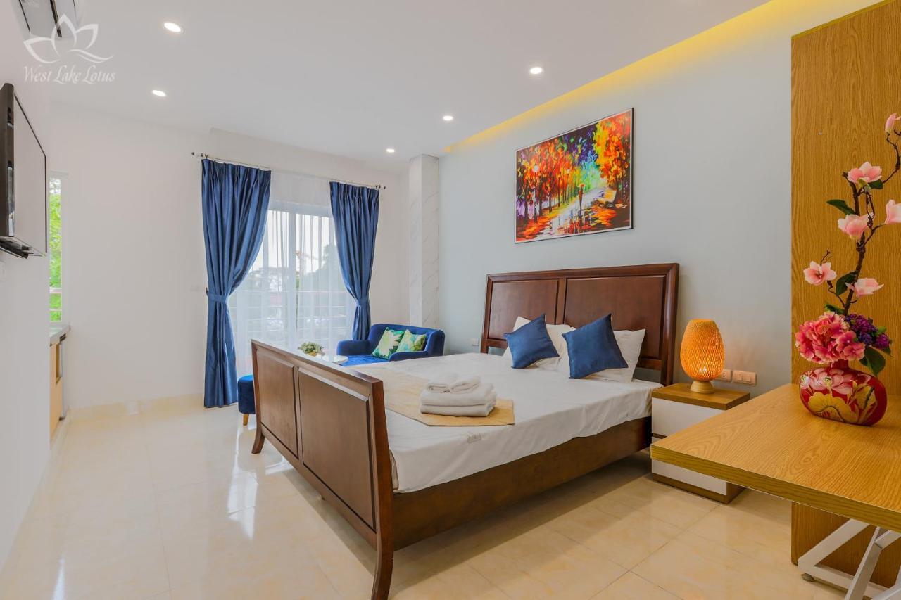 The Lakeview - West Lake Lotus Apartments Hanoi Exterior photo