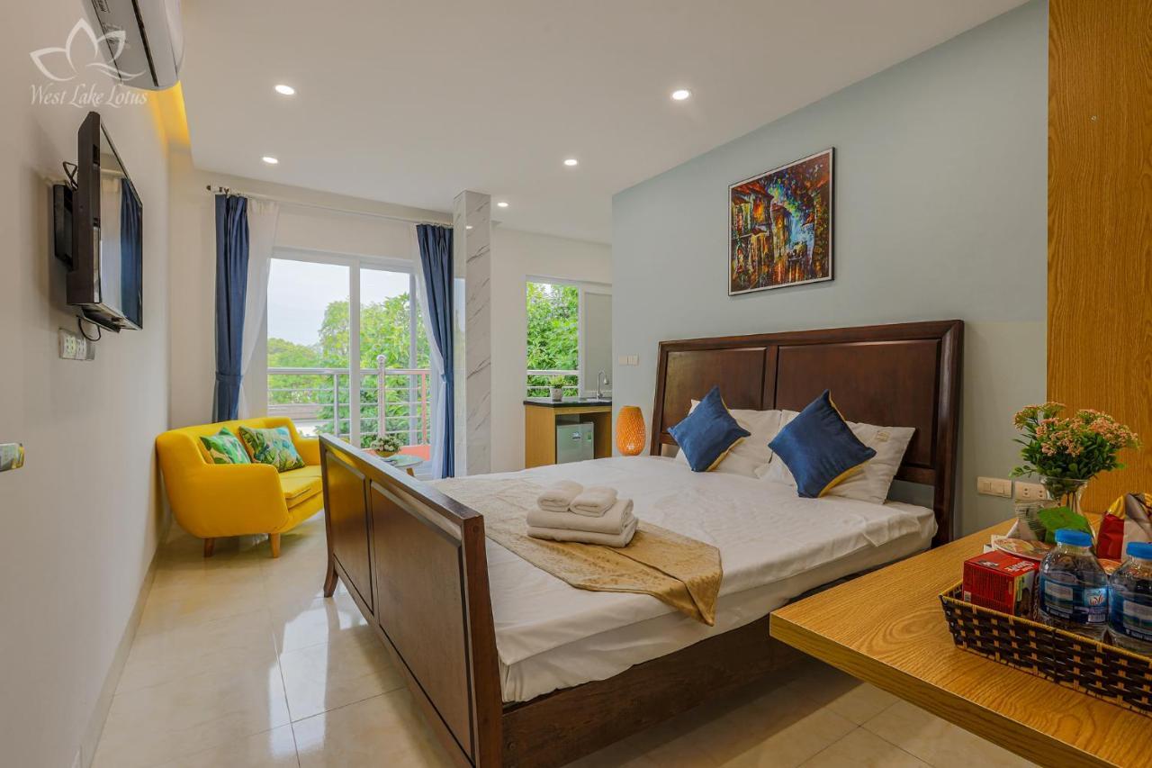 The Lakeview - West Lake Lotus Apartments Hanoi Exterior photo